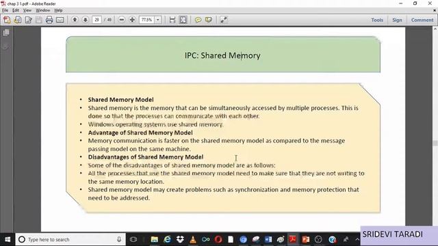 Interprocess Communication (IPC) models II By Sridevi Taradi смотреть онлайн