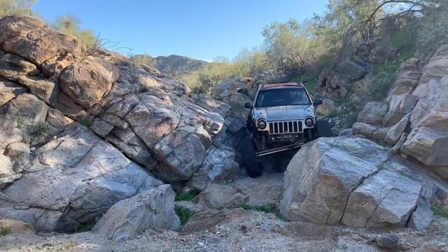1-TON JEEP LIBERTY VS SOME OF THE HARDEST TRAILS!