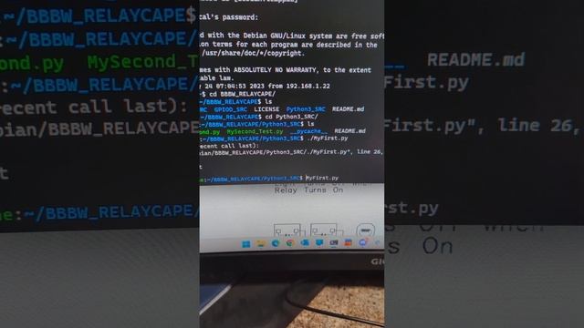 BeagleBone Black and Relay Cape handling a 6v Input of a PSU to a LED! Relays! смотреть онлайн