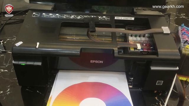 Epson Printer T60 Red light alarm fix ink not pup смотреть онлайн