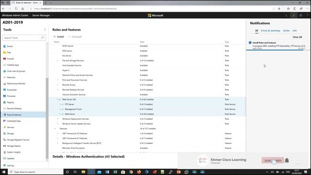13-How to Installing and Removing Features Using Windows Admin Center#02 смотреть онлайн
