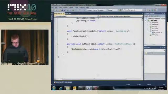MIX10 Building Windows Phone Applications with Silverlight, Part 1 смотреть онлайн