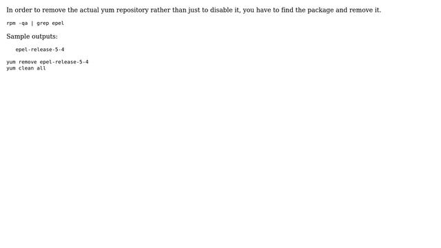Unix & Linux: Remove yum repo using yum (4 Solutions!!) смотреть онлайн