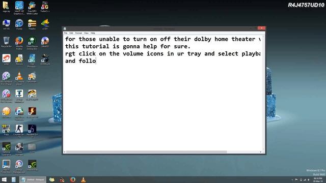 Enable or Disable Dolby Home Theater v4 смотреть онлайн