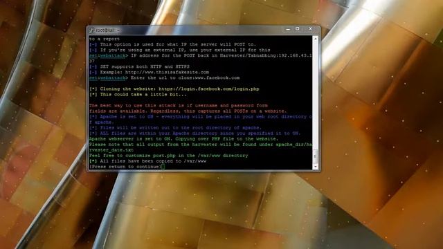 kali linux setoolkit смотреть онлайн