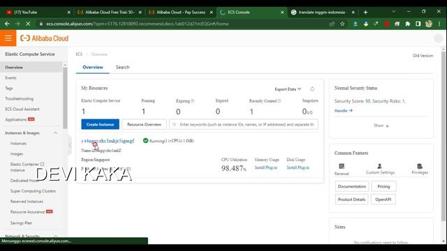 MEMBUAT VIRTUAL MACHINE RDP ECS 12 BULAN ALIBABA CLOUD MUDAH TERBARU 2022 | TANPA BIAYA PASTI BISA смотреть онлайн