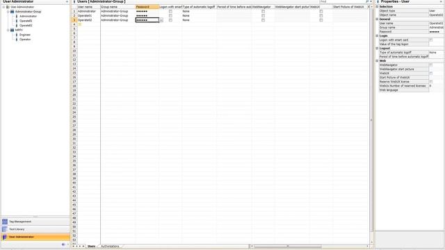 How to Configuration User Administrator - Password on WinCC Exploror смотреть онлайн