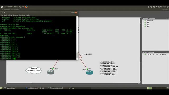 4. CCNPv6 ROUTE Lab4 EIGRP Summarization смотреть онлайн