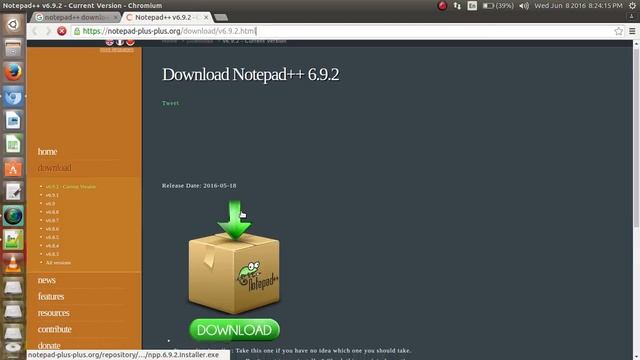 How to Install Notepad++ in Ubunthu or Linux 2016 смотреть онлайн