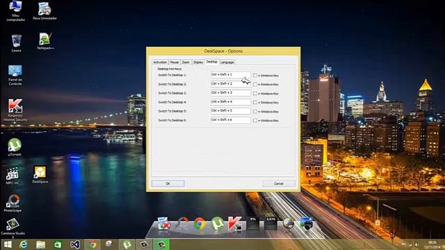 Efeito cubo 3D desktop Windows смотреть онлайн
