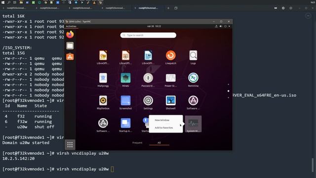 Установка Ubuntu Desktop 20.04 LTS (Focal Fossa) в KVM hypervisor смотреть онлайн