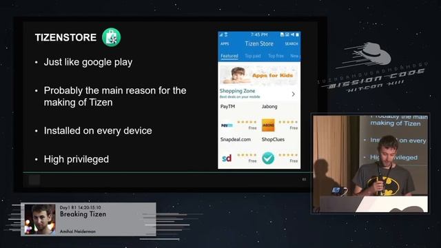 Amihai Neiderman Breaking Tizen смотреть онлайн