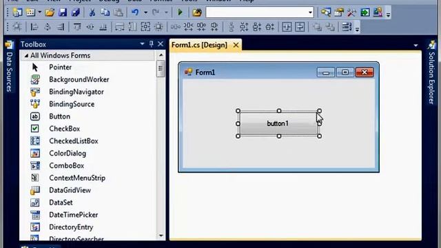 Windows Forms Application using C# VS2010 смотреть онлайн
