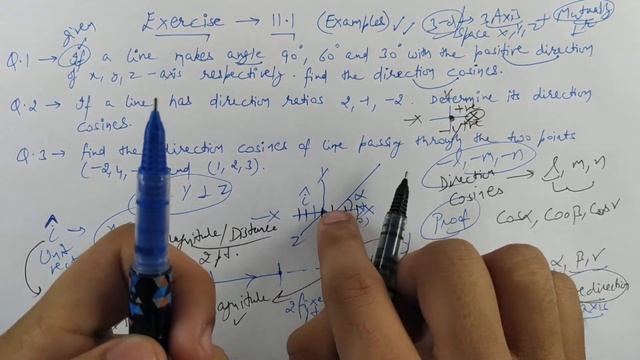 #1 | Ex.- 11.1 Examples | Ques.- 1 | Three Dimensional Geometry | NCERT Solution Class 12th смотреть онлайн