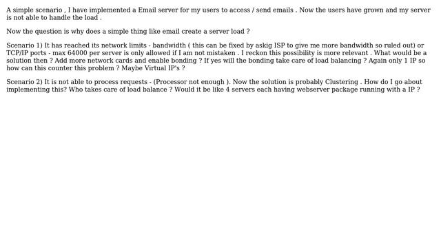 How is load balancing achieved in Linux s I need a conceptual understanding to implement solutions? смотреть онлайн