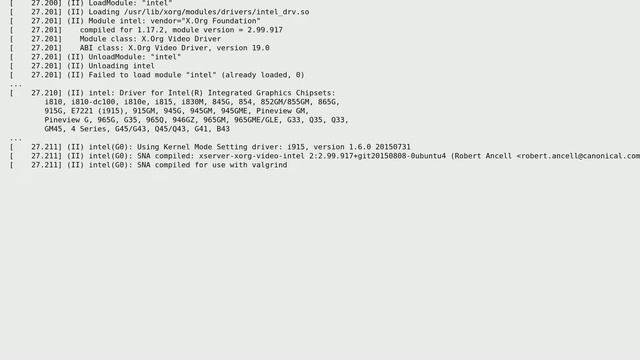 Ubuntu: Skylake Integrated graphics not working on 15.10 смотреть онлайн