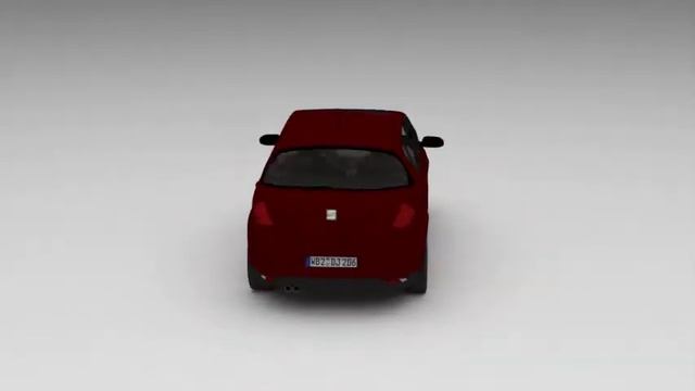 Seat Toledo 3D Car Model