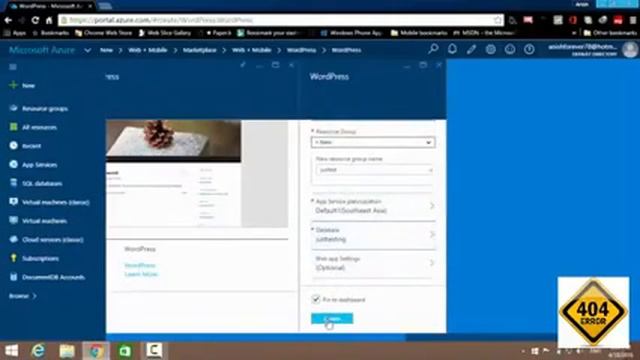 How to Create and Deploy WordPress Site in Azure смотреть онлайн