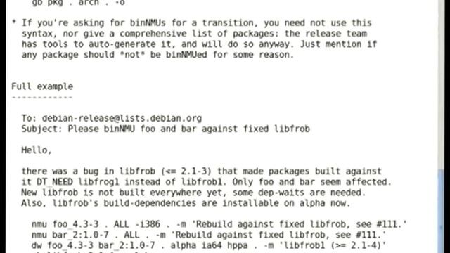 News on Debian Autobuilding смотреть онлайн