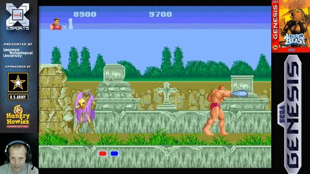 Altered Beast Sega Genesis 8/5/20  | STATE CHAMPS! Esports