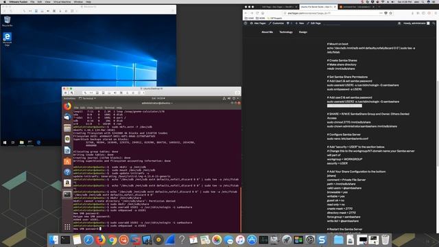 Ubuntu SMB File Server смотреть онлайн