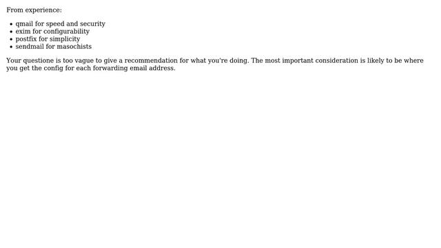 Linux mail server just for forwarding mail (5 Solutions!!) смотреть онлайн