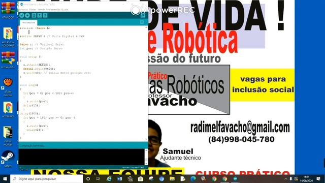CONHEÇA A BIBLIOTECAS ARDUINO #robôs #robótica #cursodearduino #arduino смотреть онлайн