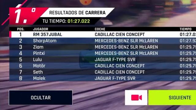 CADILLAC CIEN CONCEPT.... ASPHALT 9