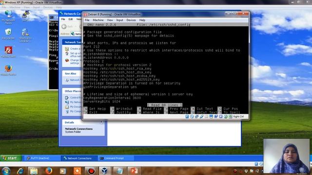 INSTALASI SSH SERVER DEBIAN 8 смотреть онлайн