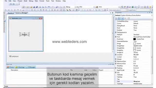 C# Notifyicon Oluşturmak Ders 33 смотреть онлайн