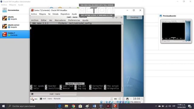 Configuración ssh Centos 7 смотреть онлайн