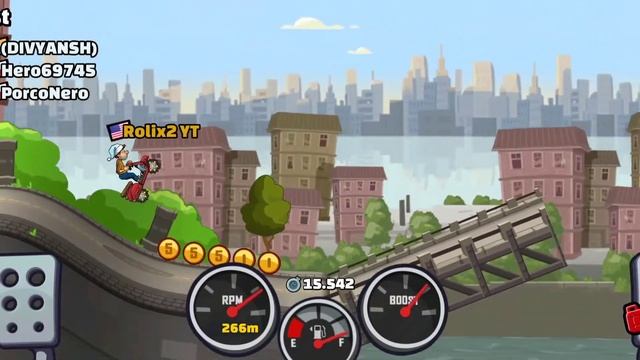 Hill climb racing 2 scooter world record HCR2 Gameplay Episode 34 смотреть онлайн