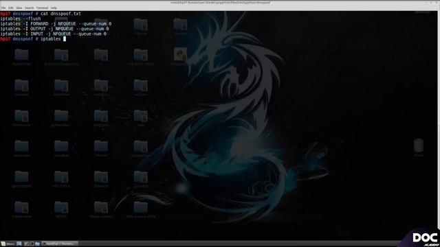 4 Setting IP table rules and running DNS spoofer #coding #ethicalhacking #study #codinglife смотреть онлайн