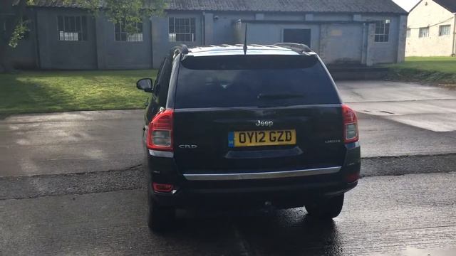 2012 12 JEEP COMPASS 2.1 CRD LIMITED 4WD 5d 161 BHP SAT NAV LEATHER