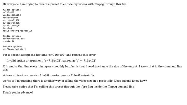 Ubuntu: FFmpeg on Linux Video Size in Preset смотреть онлайн