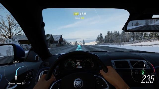 Jaguar XKR-S (2012) - Winter Test Drive