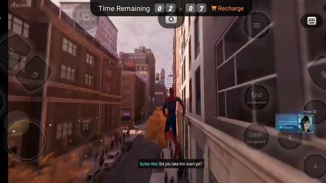 Marvel Spider-man Remastered Gameplay In Mobile||spider Man Remastered