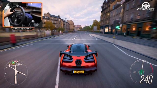 Driving - MacLaren Senna 2018 - Forza Horizon 4 смотреть онлайн