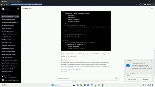 pip install mysql connector python rf смотреть онлайн