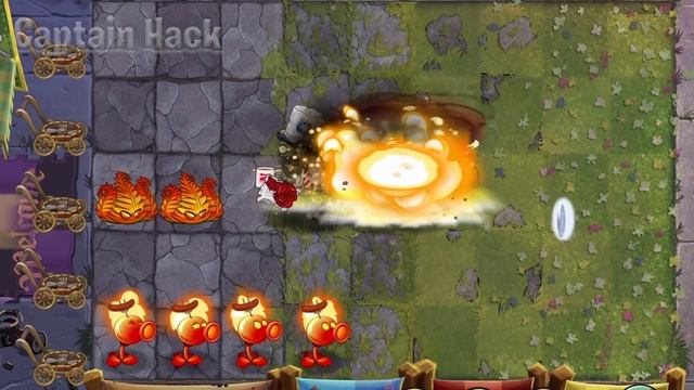 INFERNO vs Every PEASHOOTERS - Plants vs Zombies 2 MOD смотреть онлайн