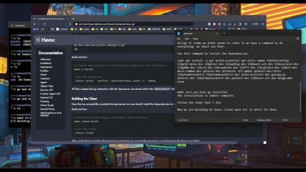 Install HAVOC on WSL Kali-linux | Hacking | Havoc | Cybersec