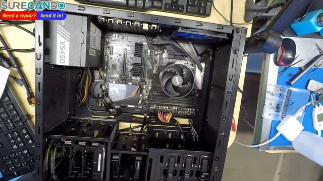 Gigabyte B450 AORUS ELITE PC Rebuild AMD Ryzen 3200G