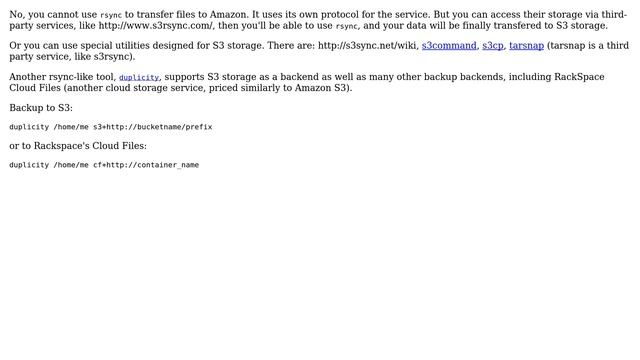 Can I use rsync for backing up at Amazon S3 (4 Solutions!!) смотреть онлайн