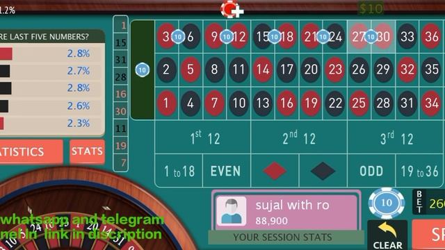 Hard winning strategy for Roulette casino 🔥 || Best trick to win casino🔥 ||#sujalwithroulette смотреть онлайн