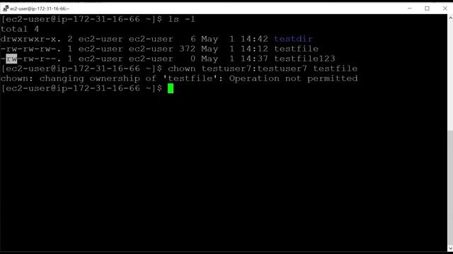 Linux - Modifier le 'File ownership' смотреть онлайн