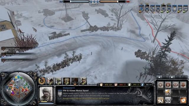 Company of Heroes 2 - 4v4 (Soviet army) смотреть онлайн