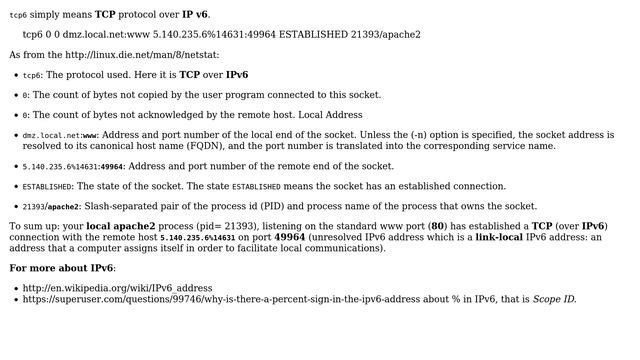 Unix & Linux: tcp6 in the output netstat (3 Solutions!!) смотреть онлайн