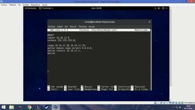 DHCP Fedora смотреть онлайн