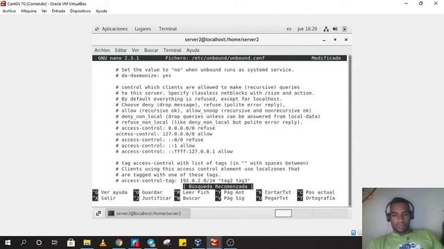 6.3 Configurando el DNS - CentOS 7 смотреть онлайн