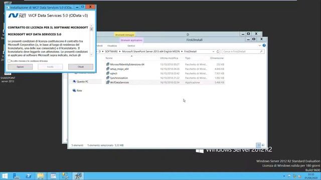 Istallazione SharePoint Server 2013 su Windows Server2012 R2 смотреть онлайн